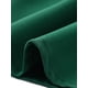 thumbnail image 5 of Blusa de chiffon semitransparente con volantes en el cuello en V, mangas de globo y codo para mujer Inspire Chic, talla XL, verde esmeralda, 5 of 6