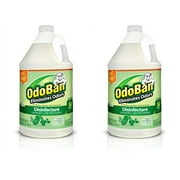 OdoBan Multipurpose Cleaner Concentrate, 2 Gal, Original Eucalyptus Scent - Odor Eliminator, Disinfectant, Flood Fire Water Damage Restoration