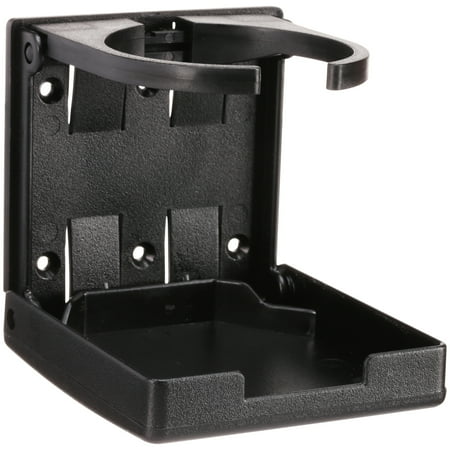 Drink Holder Aluminum Camco Adjustable Drink Holder- Can Hold Mugs, Large Drinks and Most Bottle or Can Sizes, Make Great Extra Cupholders for Vehicles- Black (44044) ()
