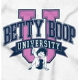 thumbnail image 2 of Retro Cartoon Betty Boop University Women Plus Size Zipper Hoodie Brisco Brands 2X, 2 of 5