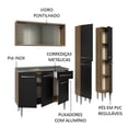 thumbnail image 4 of Cocina Integral Completa Modular Madesa Emilly 169cm MN 11, 4 of 10