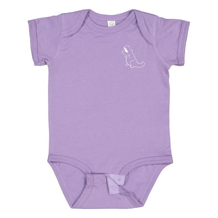 

Inktastic Pocket Dino Baby Tyrannosaurus Boys or Girls Baby Bodysuit