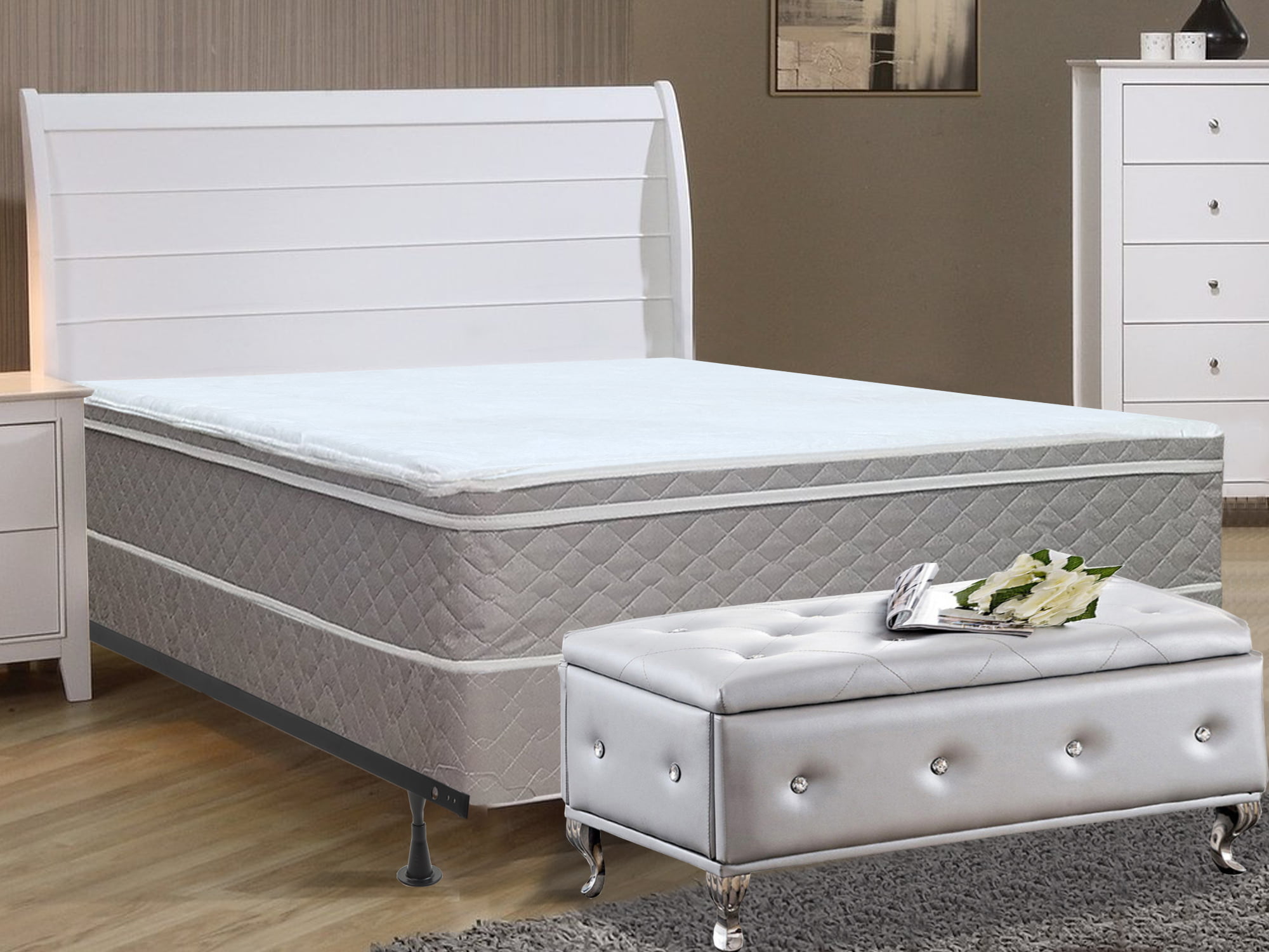 continental sleep mattress 10 pillowtop eurotop
