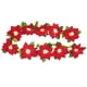 thumbnail image 1 of 1PC Navidad Flor roja Fruta Cadena de luces Adorno de lámpara de dintel de puerta (Rojo 2M), 1 of 5