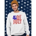 thumbnail image 2 of 4Th Of July.. Sweatshirt Men -Image by Shutterstock, Male Small, 2 of 4