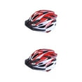 thumbnail image 2 of Youkk Adjustable Cycle For Men - Impact Resistance Soft Texture Comfortable Lining Lightweight Light Weight Mesh Red White 2Set, 2 of 6