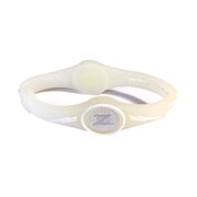 TheAwristocrat Zen-ERGY Balance Bands_USA Company_Get Zenergized! (Clear Band with White, X-Large (216mm))