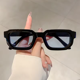 thumbnail image 1 of Typpkmm New Men Vintage Rectangle Frame Sunglasses Fashion Retro Sun Glasses Brand Design Glasses Uv400 Eyewear Women Goggles, 1 of 7