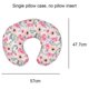thumbnail image 2 of Funda de almohada de lactancia Hukapapa, funda de almohada elástica adecuada para madre lactante, diseño de doble cara, flores de acuarela, 2 of 5