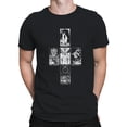 thumbnail image 2 of Mystical Tarot Spread in Black and White Men's T-shirt, 2 of 3