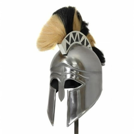 Urban Designs Antique Replica Corinthian Armor Helmet -  Egyptian Plume