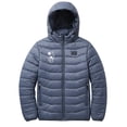 thumbnail image 4 of uublik Men's Heated Jacket Windproof Outdoor Heated Coat Mountain Windbreaker Navy, 4 of 4