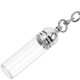 thumbnail image 2 of 3Pcs Glass Bottle Pendant Essential Oil Bottle Key Chain Perfume Bottle Key Chain Wallet Keychain, 2 of 4