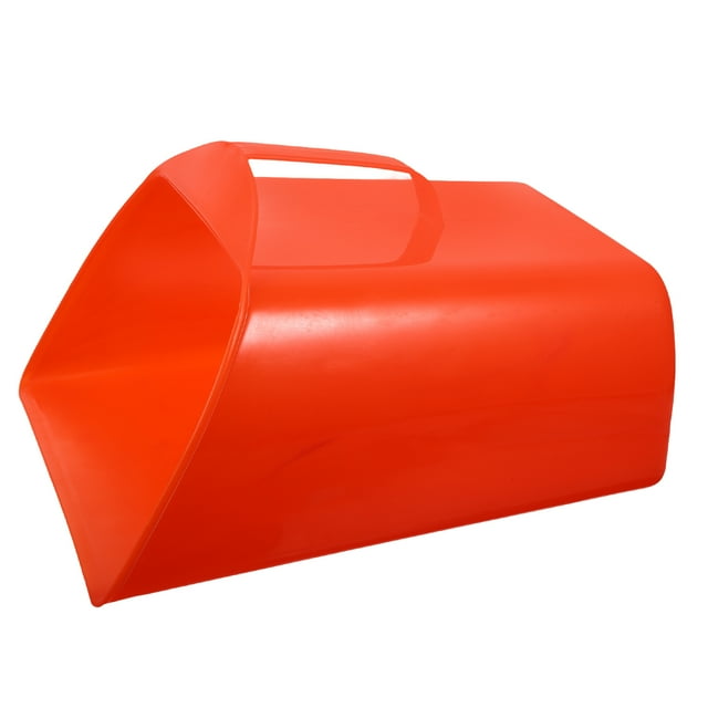 OUNONA Small Dust Pan with Ergonomic Handle Lightweight Plastic for Kitchen and Desktop Cleaning