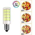 thumbnail image 3 of 2-Pack LED Makeup Mirror Bulb Replacement Mirror for Cosmetic Vanity Makeup Mirror with Single Double Sided Lighted Magnification,4W Equivalent to 40W Incandescent Bulb(Daylight White 6000K), 3 of 5