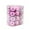 Pink, variant on Fymall Red Plastic Christmas Bauble Hanging Ball Ornaments, 24 Count (1.18")