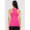 thumbnail image 4 of Womens Ribbed Knit Racerback Tank Top, 4 of 4