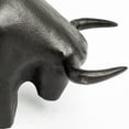 thumbnail image 4 of Black Cast Aluminum Raging Bull DÃ©cor Piece, 4 of 6