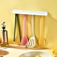thumbnail image 2 of CiYouc 5pcs  Kitchen Cooking Utensils Set, Magnetic Wall-Mounted Rack, Heat-Resistant Non-Stick Cooking Tools – Tongs, Turner, Spoon & Scraper for Everyday Cooking, 2 of 7