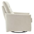 thumbnail image 3 of Modway Etta Upholstered Polyester Fabric Lounge Chair in Oatmeal, 3 of 9