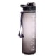 thumbnail image 1 of Botella de agua inspiradora, segura, no tóxica, sin BPA, a prueba de fugas, para beber al aire libre, marcador de tiempo, motivación, 1 litro, degradado en blanco y negro, 1 of 5