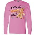 thumbnail image 3 of Inktastic Official Cookie Tester Cute Gingerbread Long Sleeve T-Shirt, 3 of 5