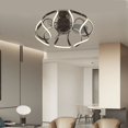 thumbnail image 5 of FINE MAKER Ceiling Fan with Lights Remote Control Industrial Low Profile Small Ceiling Fan Vintage Farmhouse Quiet Reversible 6-Speed, 5 of 6