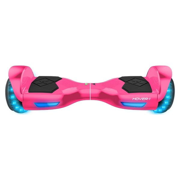 Hover 1 i 200 Hoverboard with Built In Bluetooth Speaker LED Headlights LED Wheel lights 7 MPH Max Speed Pink