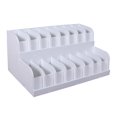thumbnail image 4 of Caja organizadora de cinturones, vitrina de 2 niveles, práctica, multiusos, elegante y práctica. 16 cuadrículas, 4 of 9