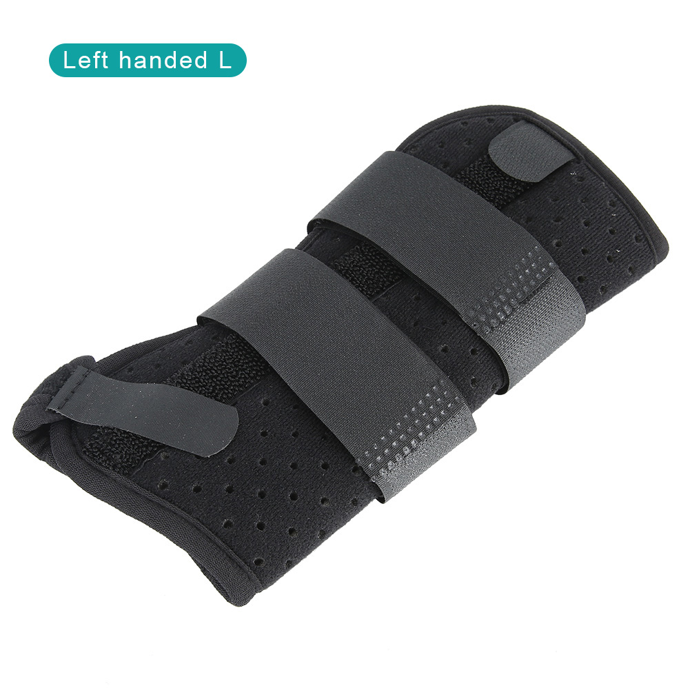 Aluminum Splint Carpal Tunnel Wrist Brace Protective Support Breathable ...