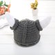 thumbnail image 4 of Gorro de lana para bebé, bonito gorro para bebé, gorro para bebé hecho a mano, gorro de punto para niños, gorro de cuerno pequeño, 4 of 6