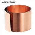 thumbnail image 5 of Rollo de Lámina de Cobre, Placa de Lámina de Metal 1000 mm x 50 mm x 0,1 mm 4 Piezas, 5 of 5