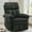 Black, variant on YSICK Swivel Rocker Recliner Chair for Adults with Side Pockets Small Recliners for Small Spaces for Living Room, Nursery, Chenille, Beige