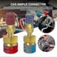 thumbnail image 5 of 2-Pack R1234YF to R134A Adapter, Quick Connect Couplers for Automotive AC Refrigerant Conversion, High and Low Side Fittings, 5 of 5