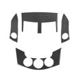 thumbnail image 1 of Carbon Fiber Sticker Center Control Panel for 4 06-12, 1 of 5