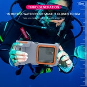 SHELLBOX 3rd Generation Universal Phone Diving Case Waterproof Diving Housing Underwater Phone Cover
