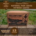 thumbnail image 4 of Better Wood Products Protect the Parks Fatwood Firestarter Crate, Yellowstone, 4 of 10