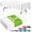 White, variant on Minzimin Plastic Table Cloth Disposable 3 Pack, 54x108 Inch Rectangular Table Cloth, Leakproof Table Cover for Parties, Picnic, Weddings
