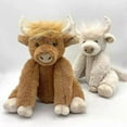 thumbnail image 2 of Scottish Handmade Highland Cattle, Highland Cow Stuffed Animal Plush Toy, 2 of 5