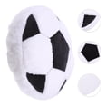 thumbnail image 4 of Cojín redondo de fútbol, ​​cojín de pelota de felpa, cojín de balón de fútbol relleno, cojín de sofá flexible, 4 of 6