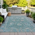 thumbnail image 4 of Dalyn Rugs Machine Washable Indoor/Outdoor Chantille ACN2104 Teal 2'6" x 3'10" Rug, 4 of 9