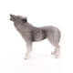thumbnail image 5 of Juguete modelo de animal de vida silvestre de simulación, figura de acción de lobo Figura de acción de lobo aullando Figura de acción de lobo aullando Adornos elegantes y modernos, 5 of 8