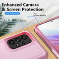 thumbnail image 3 of AggXpf Samsung Galaxy A54 5G Case, Rugged Protective Phone Case, Heavy Duty Drop Protection Cover for Galaxy A54 5G, Pink, 3 of 5