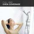 thumbnail image 5 of HPZZ Handheld High Pressure Shower Head, 6 Spray Modes/Settings Detachable Handheld Showerhead with 4.92Ft Stainless Steel Hose and Shower Arm Bracket (Color : Black), 5 of 7