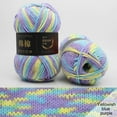 thumbnail image 4 of karymi Colorful Soft Acrylic Hand Knitting Crochet Yarn Skein for Wool Crafts DIY Knitting Projects Sweaters Hats Scarves Beginners Friendly Womens Gifts, 4 of 4