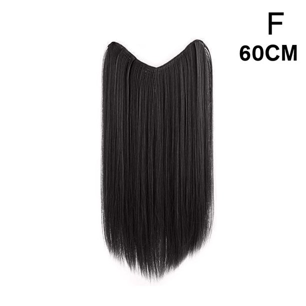 Hair Extension Long Straight Clip In One Piece Color Hairpiece Synthetic GX A9E8 Walmart.ca