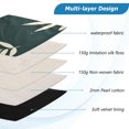 thumbnail image 3 of FORMRS 13-13.3 inch Laptop Sleeve Case Soft Carrying Quilted Computer Bag Cover, Beige Leaves, 3 of 7