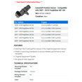 thumbnail image 2 of Camshaft Position Sensor - Compatible with 2007 - 2018 Freightliner M2 106 2008 2009 2010 2011 2012 2013 2014 2015 2016 2017, 2 of 2