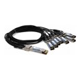 thumbnail image 2 of AddOn - 400GBase-CU direct attach cable - TAA Compliant - QSFP-DD to SFP56 - 16.4 ft - twinaxial - passive, 2 of 3