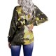 thumbnail image 4 of Blusa de manga larga con estampado de tribu con cremallera informal a la moda para mujer Pompotops gfhjh15637, 4 of 6